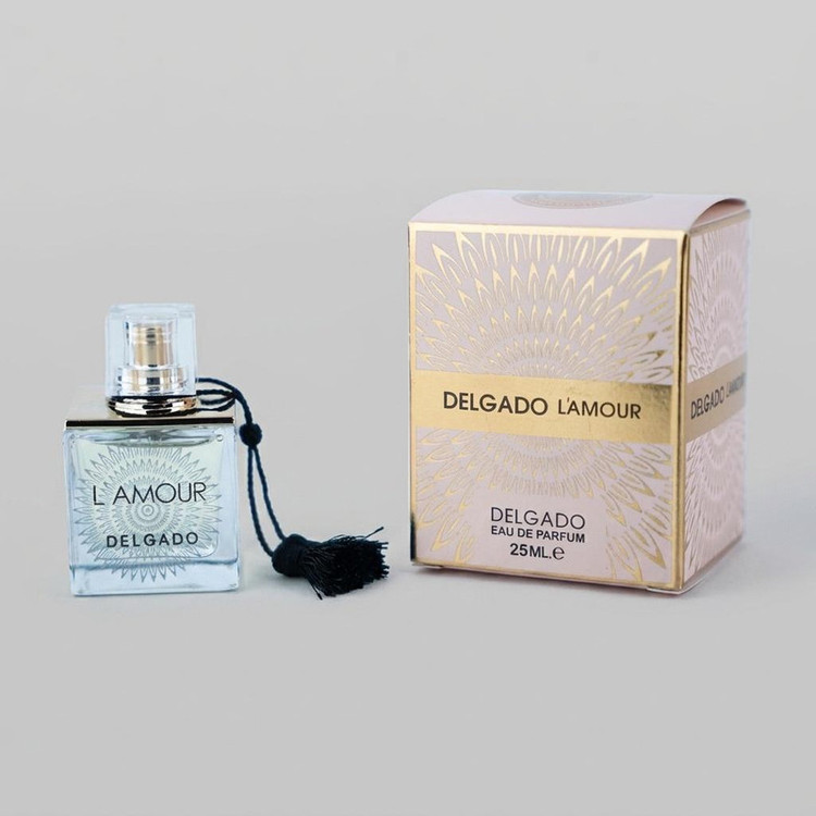 عطر جیبی زنانه دلگادو مدل لالیک لامور با رایحه شیرین حجم 25 میلیلیتر
