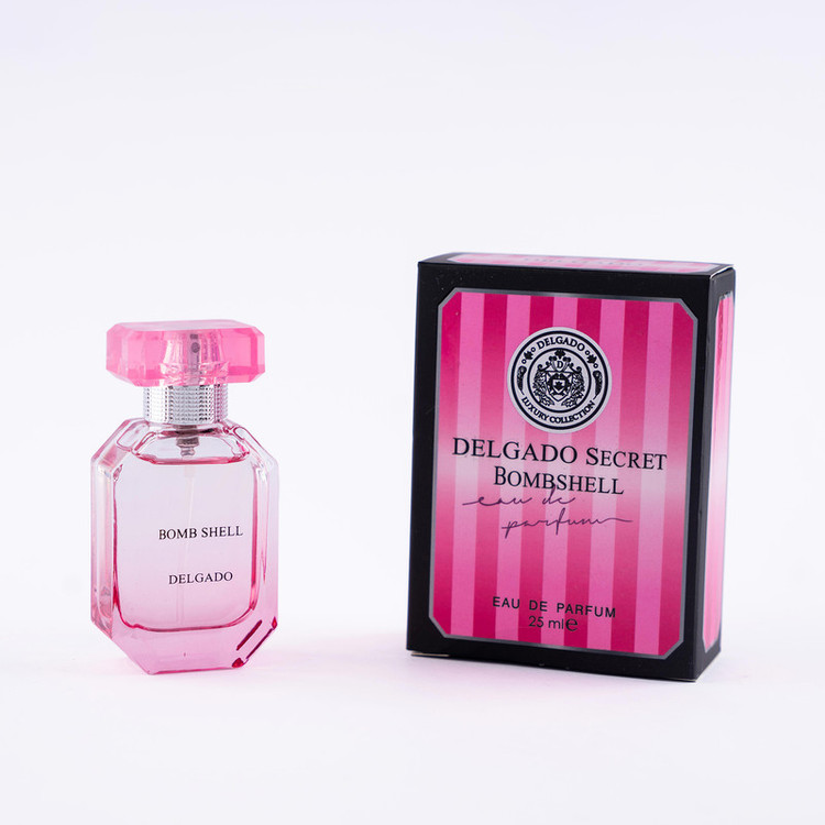 عطر جیبی زنانه دلگادو مدل بامشل با رایحه خنک حجم 25 میلی لیتر