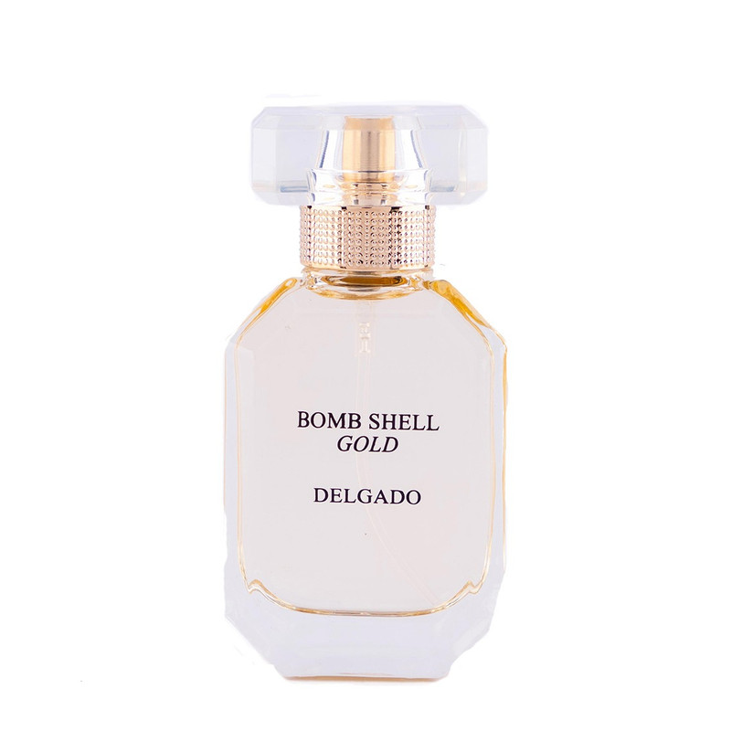 عطر جیبی زنانه دلگادو مدل بامشل گلد با رایحه گرم حجم 25 میلی لیتر