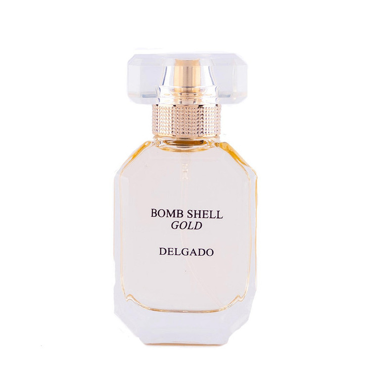 عطر جیبی زنانه دلگادو مدل بامشل گلد با رایحه گرم حجم 25 میلی لیتر