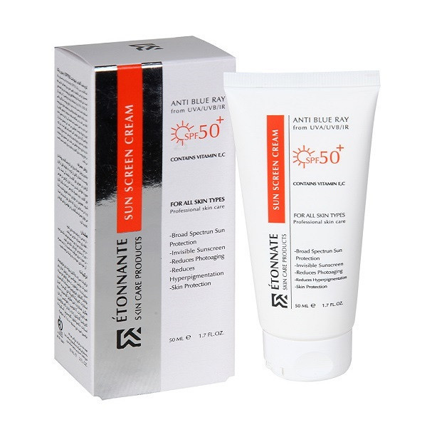کرم ضد آفتاب بب رنگ ایتونانت +SPF50 مدل مینرال مناسب انواع پوست حجم 50 میلیلیتر